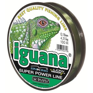Żyłka Balsax Iguana Green 0,38mm 100m