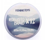 Plecionka Robusto X12 Braid Niebieska 0,31mm 100m 