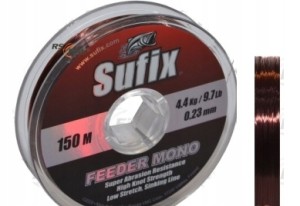 Żyłka SUFIX FEEDER MONO 0,20mm/150m/BURGUND