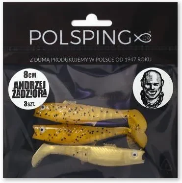 PRZYNĘTA GUMOWA POLSPING ANDRZEJ ZADZIORA 8CM (3SZT) -sklep rybka