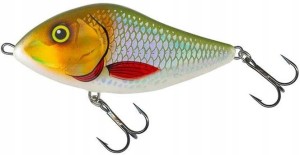 WOBLER SALMO SLIDER 10cm 36g SILVER HALO PŁYWAJĄCY
