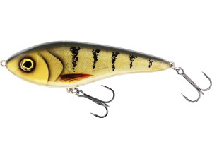 NOWOŚĆ 2026! HIT SEZONU! WESTIN SINKING JERK 14CM 65G KOLOR - AMBER PERCH 3D