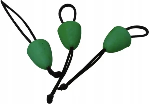 ŁĄCZNIK GUMY Z BATEM/TYCZKĄ  (CONNECTOR, ADAPTER) CRAZY BAIT SOFT ROZMIAR L 3SZT.