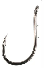 Mikado Sensual Chinu z zadziorami r.4 Barbed 8szt. Haki