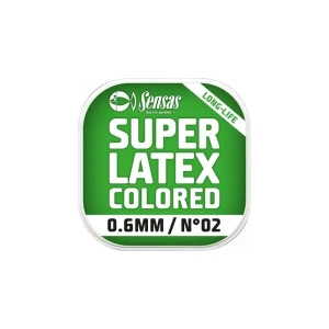 GUMA DO TYCZKI - AMORTYZATOR  SUPER LATEX COLORED 1,20mm  700% rozciągliwości 