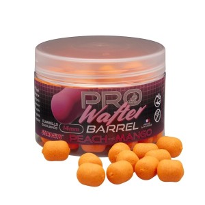 STARBAITS PRO PEACH & MANGO BARREL WAFTER 14MM 50G WAFTERSY  BRZOSKWINIA & MANGO