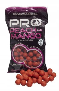 NOWOŚĆ 2026! GWARANCJA ŚWIEŻOŚCI - KULKI ZANĘTOWE STARBAITS PRO PEACH & MANGO - BRZOSKWINIA & MANGO - 30MM 800G 