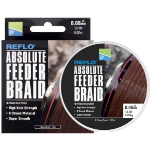 Plecionka Preston Reflo Absolute Feeder Braid 150m / 0,08mm