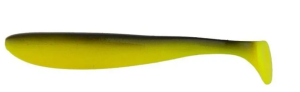 Przynęta gumowa DAM Effzett 10cm Greedy Shad, kolor: Black Lemon