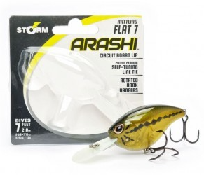 Wobler Storm Arashi Rattling Flat 7 Baby Bass