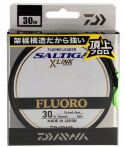 NOWOŚĆ 2026! Daiwa Saltiga Fluorocarbon Leader X`Link 0.78mm 70lb - 31,8kg 30m. 