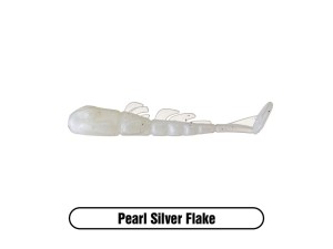 Ripper X Zone Lures Stealth Invader 3” PEARL SILVER FLAKE