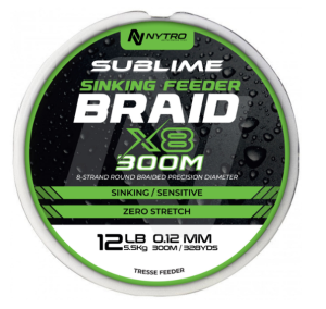 Plecionka Nytro Sublime X8 Sinking Feeder Braid/0.23mm/ 300m, Brown 