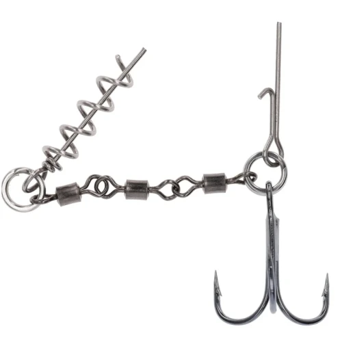 DOZBROJKA - TYTANOWA JAWS DOUBLE EVO TITANIUM XL - 30kg - kotwice 2/0 , 1/0 -1szt. MIKADO HDJ-13-02-sklep rybka