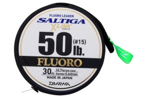 MATERIAŁ PRZYPONOWY DAIWA SALTIGA XLINK FLUOROCARBON 0,435mm/30m