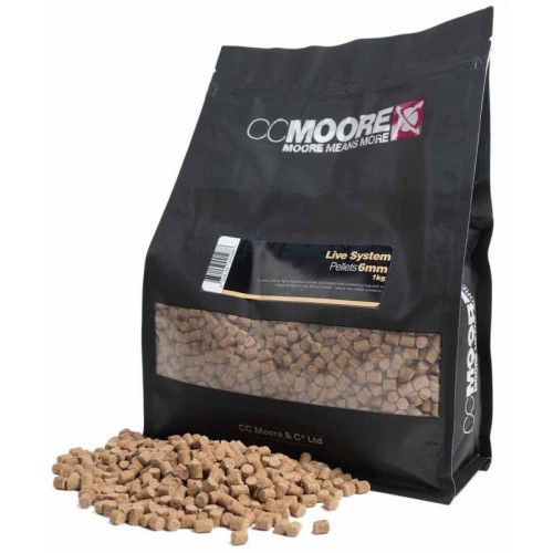Pellet CC Moore 1kg - 6mm Live System-sklep rybka