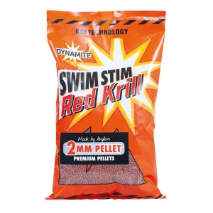 PELLET DYNAMITE BAITS SWIM STIM 2mm RED KRILL 900g