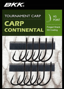 Haczyki Karpiowe BKK Carp Continental #8 10szt A-BC-0141