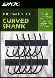 Haczyki Karpiowe BKK Curved Shank #4 10 szt. A-BC-0232