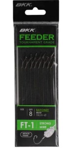 BKK Feeder Tournament FT-1 Bayonet Rigs-Braid #8 10cm Superslide 8szt.