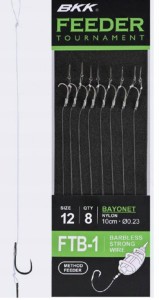  Przypony BKK Feeder Tournament FTB-1 Bayonet Rigs Barbless - 16