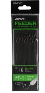 BKK Feeder Tournament FT-1 Bayonet Rigs-Braid #12 10cm Superslide