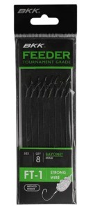   BKK Feeder Tournament FT-1 Bayonet Rigs-Braid #10 10cm Superslide 8szt.