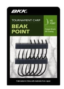 Haczyki Karpiowe BKK Beak Point #4 10szt A-BC-0432