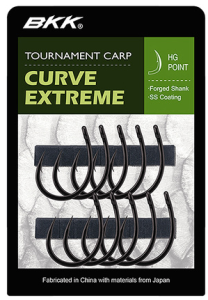 Haczyki Karpiowe BKK Curve Extreme #6 10szt
