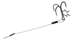 Dozbrojka BKK Assist Spear Stinger - 7x7 Wire (Sandacz) - #4 - 8cm - 2szt.