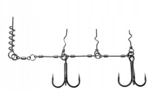 Dozbrojka BKK Chain-21 Stinger Rig - #1/0