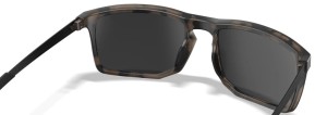 Okulary przeciwsłoneczne Wiley X AXE z soczewkami CAPTIVATE Polarized Black Mirror, ramkami Matte Tortoise Brown AC6AXE05