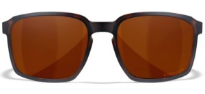 WileyX ALFA Captivate Polarized Copper Matte Havanna Brown Frame