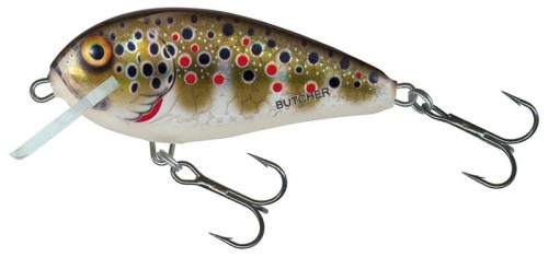 WOBLER Salmo BUTCHER Floating 5cm Holographic Brown Trout