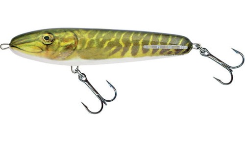 WOBLER Salmo SWEEPER Sinking 10cm Real Pike