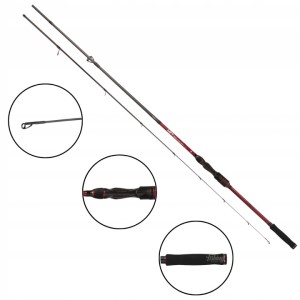 Wędka SPINNING MIKADO MFT PREDATOR 235cm / 15-60g (2 sec.)