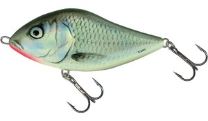 WOBLER Salmo  SLIDER Sinking 12cm Holo Grey Shiner