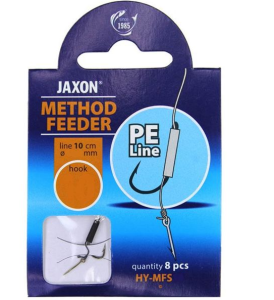 Haczyk z przyponem JAXON Method Feeder Plecionka MFS Nr 6 x8szt 