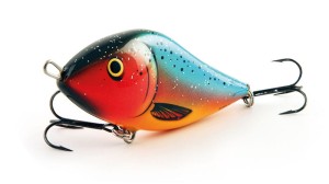 WOBLER Salmo SLIDER Floating 10cm Orange Parrot
