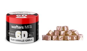 Przynęty MatchPro 6D MFA Wafters 8x8mm - DUO VANILLE-GARLIC