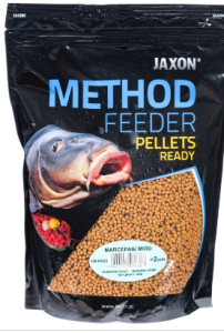 PELLET READY JAXON METHOD FEEDER 500G 2MM - MARCEPAN-MIÓD