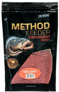 ZANĘTA JAXON METHOD FEEDER READY 750G - TRUSKAWKA
