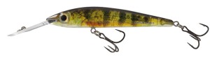 WOBLER Salmo RATTLIN' STING DEEP RUNNER 9cm Real Yellow Perch