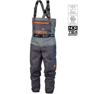 Wodery Norfin PILOT STOCKINGFOOT SZARE M