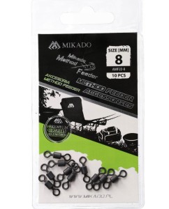 KRĘTLIK UNIWERSALNY WĘDKARSKI MIKADO METHOD FEEDER 10SZT - ROZ # 8
